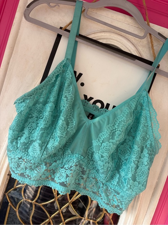 torrid Tops - torrid Teal Lace Bralette